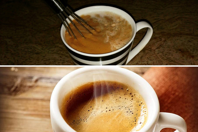 homemade coffee